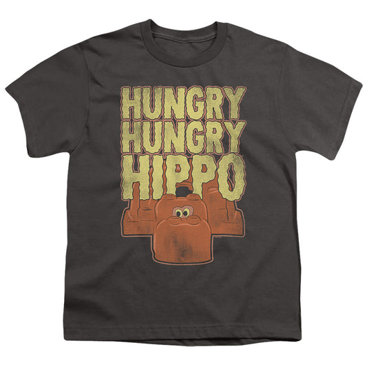 HUNGRY HUNGRY HIPPOS : HUNGRY HUNGRY HIPPO S\S YOUTH 18\1 Charcoal XS