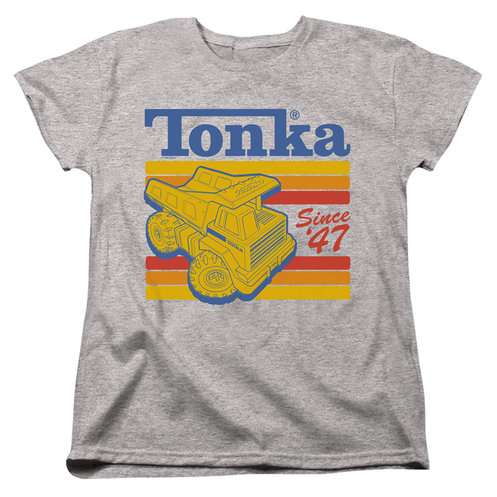 TONKA : SINCE 47 WOMENS SHORT SLEEVE Athletic Heather 2X