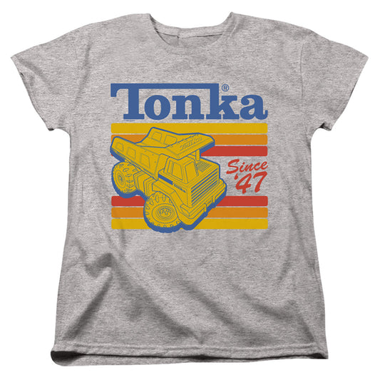 TONKA : SINCE 47 WOMENS SHORT SLEEVE Athletic Heather LG