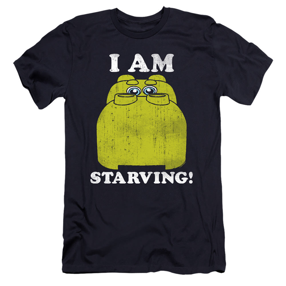 HUNGRY HUNGRY HIPPOS : I'M STARVING  PREMIUM CANVAS ADULT SLIM FIT 30\1 Navy 2X