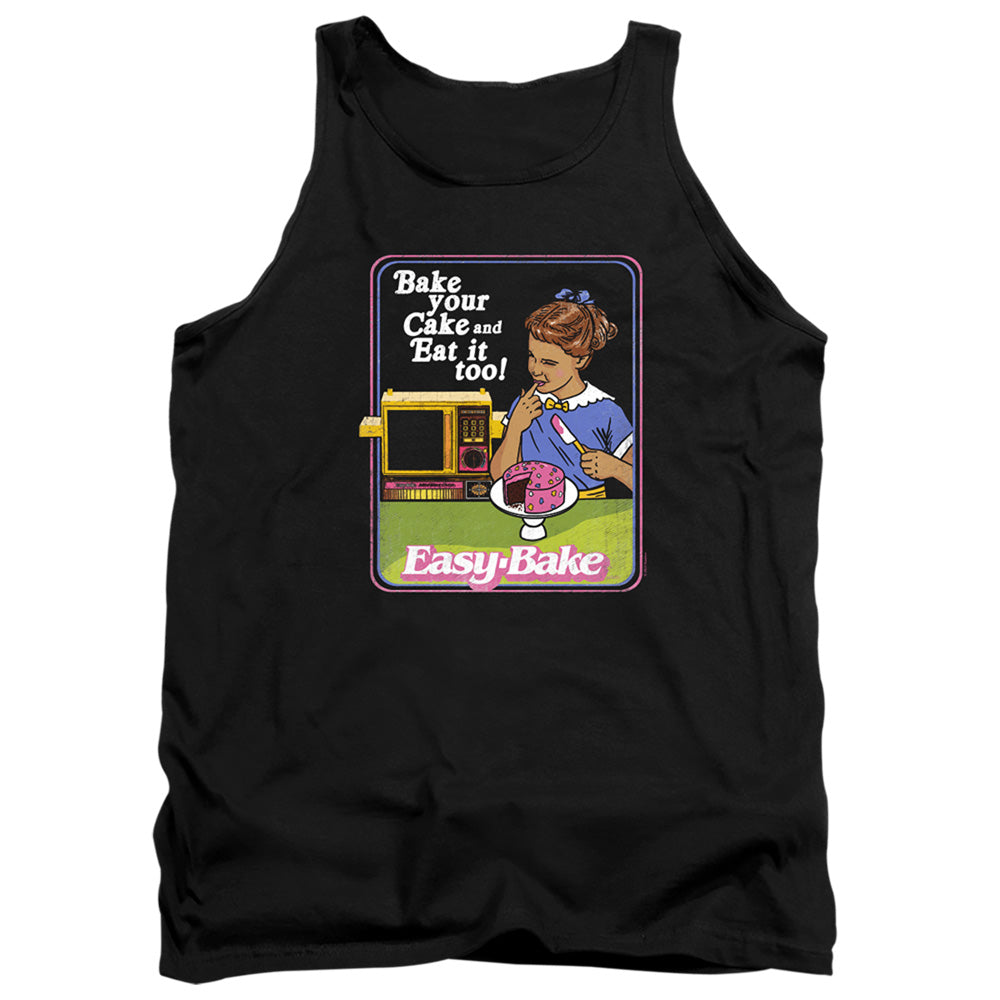 EASY BAKE OVEN BAKE YOUR CAKE ADULT TANK TOP BLACK XL