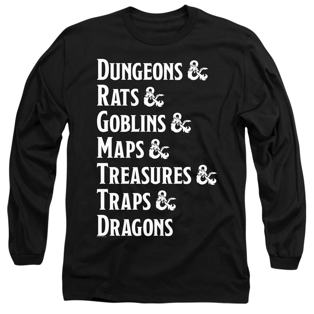 DUNGEONS AND DRAGONS DUNGEON LIST