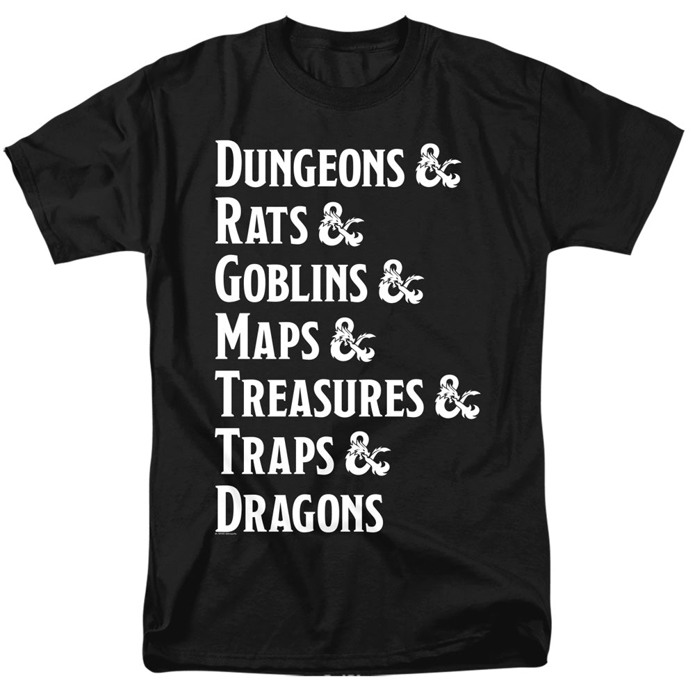 DUNGEONS AND DRAGONS DUNGEON LIST