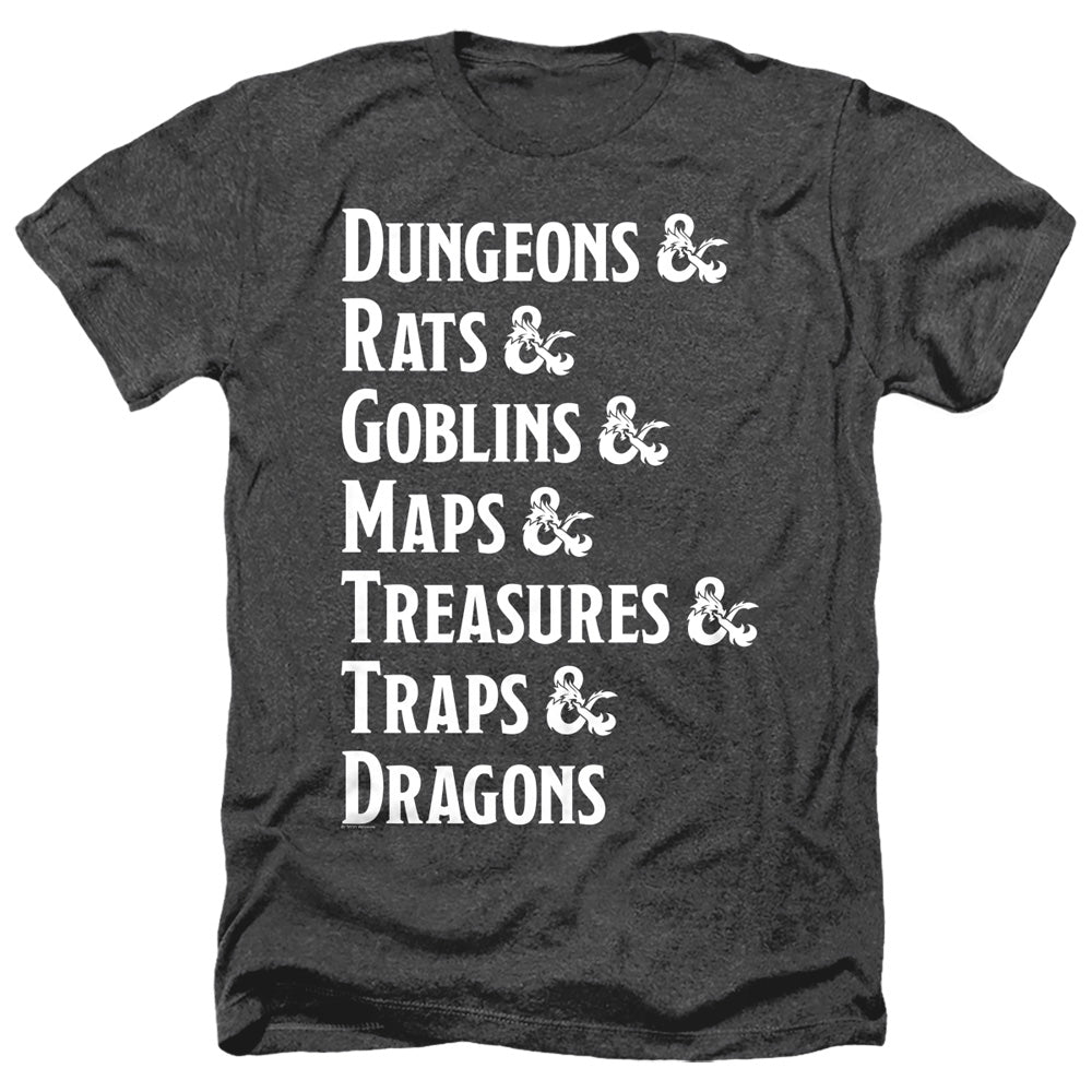 DUNGEONS AND DRAGONS DUNGEON LIST