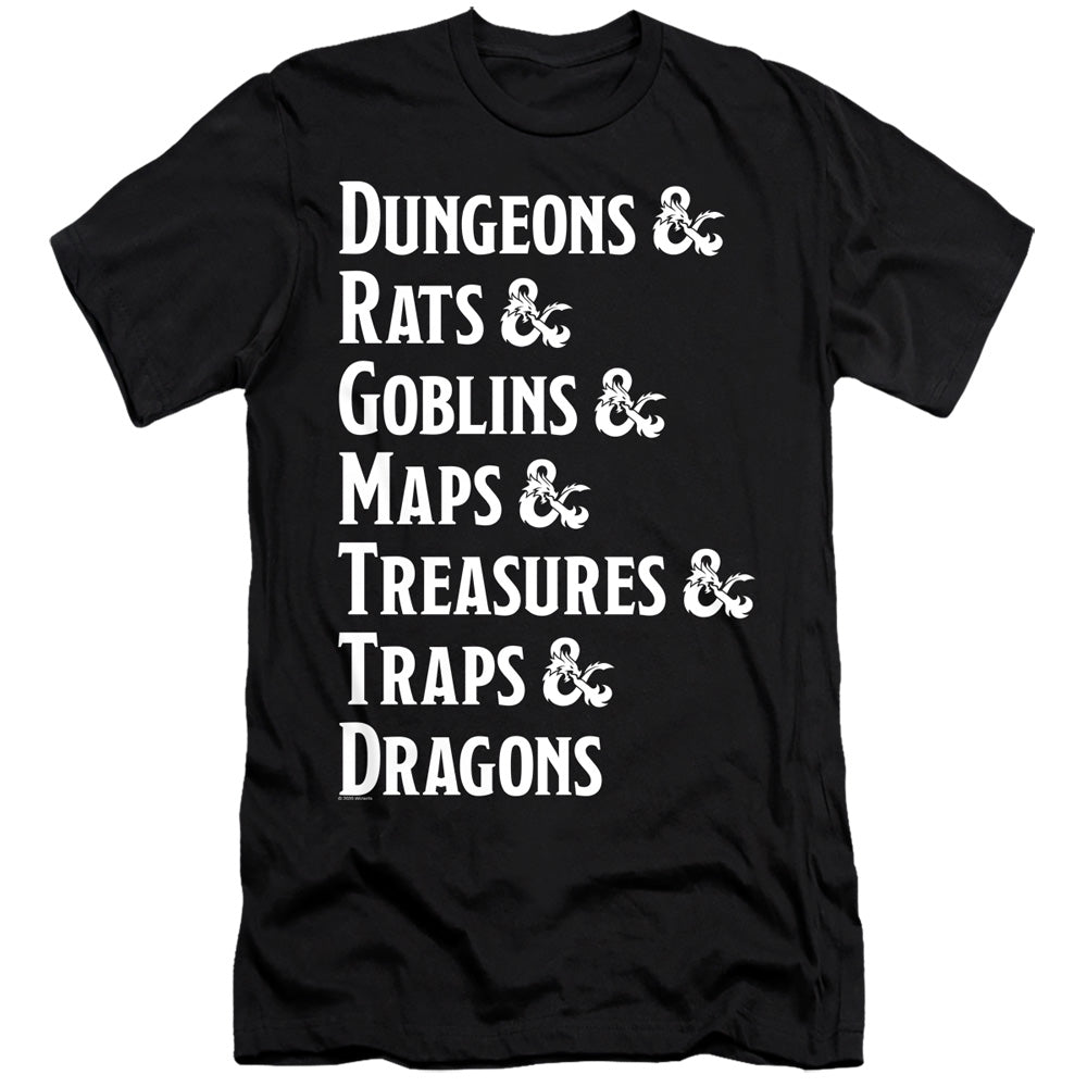 DUNGEONS AND DRAGONS DUNGEON LIST