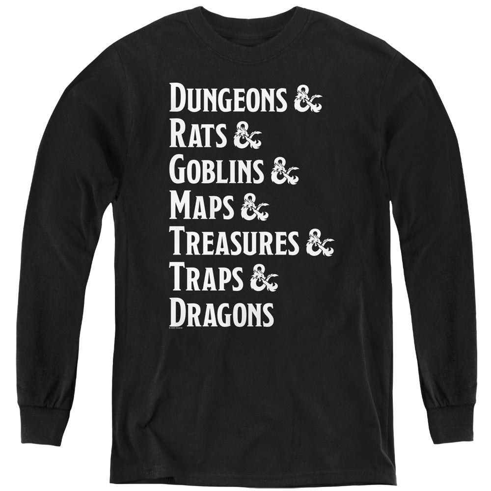 DUNGEONS AND DRAGONS DUNGEON LIST