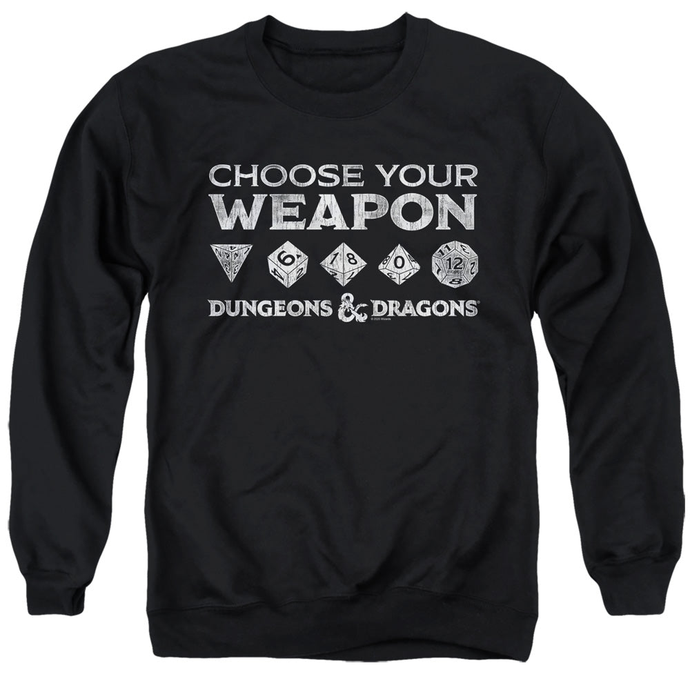 DUNGEONS AND DRAGONS CHOOSE YOUR WEAPON