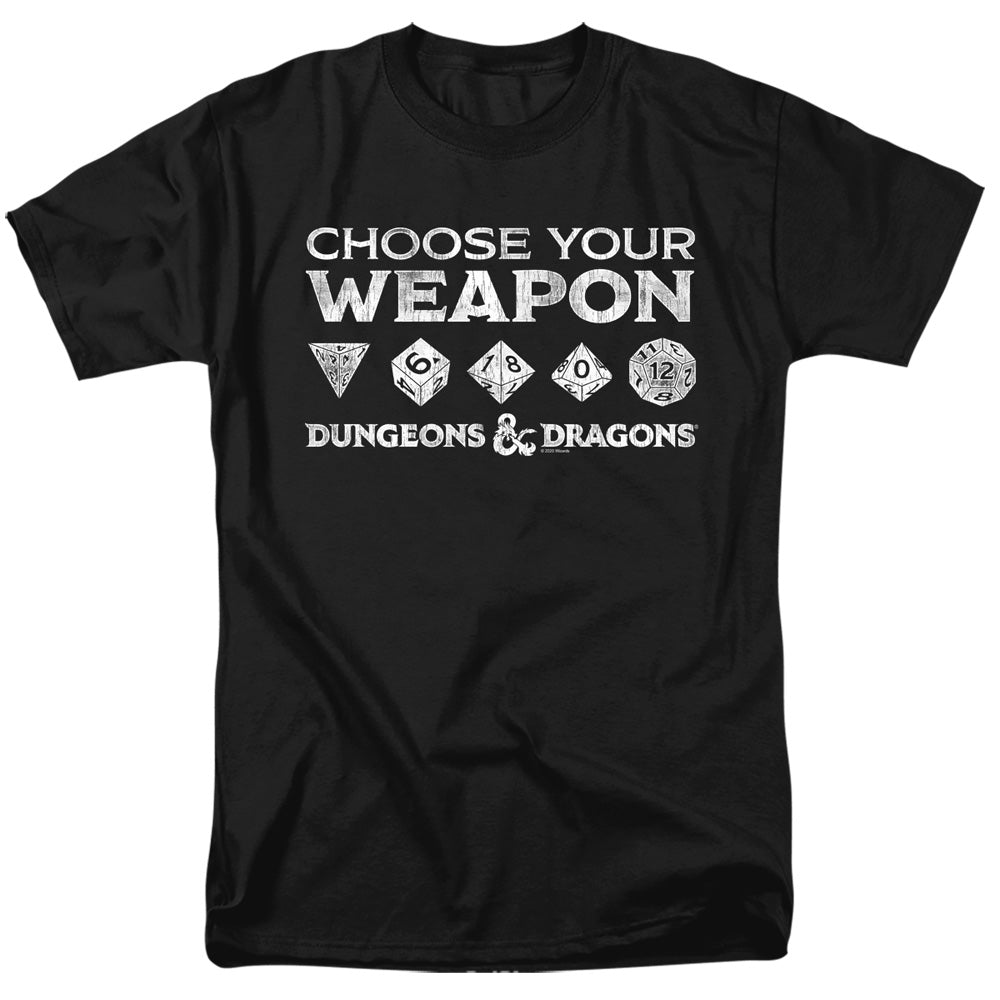 DUNGEONS AND DRAGONS CHOOSE YOUR WEAPON