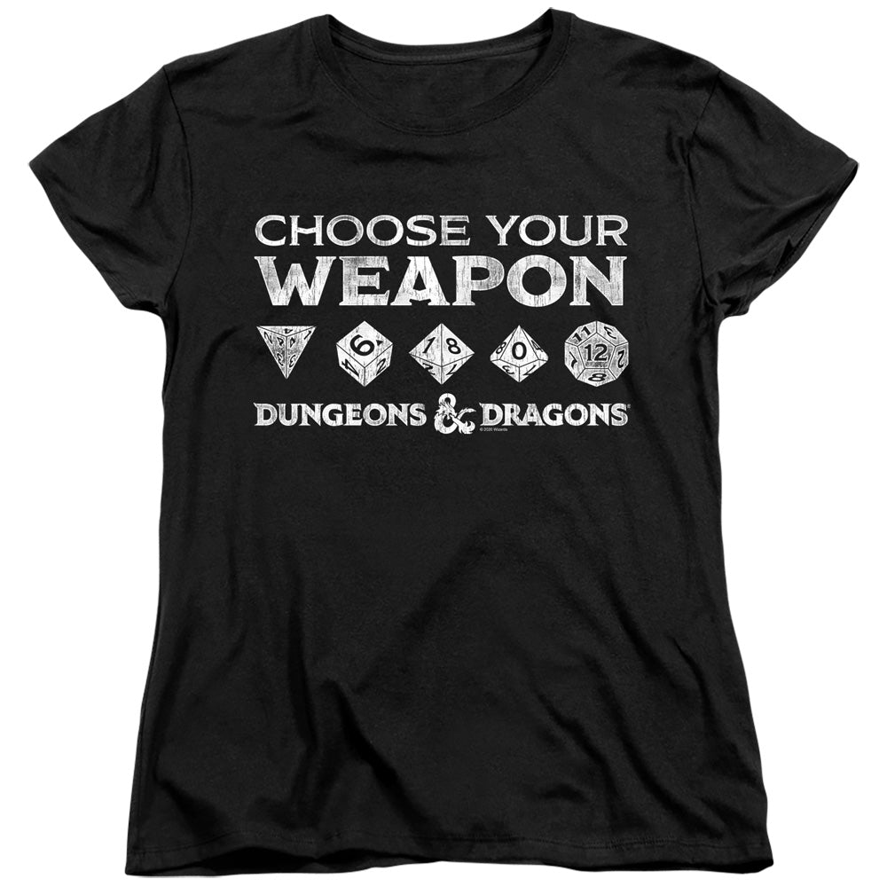 DUNGEONS AND DRAGONS CHOOSE YOUR WEAPON