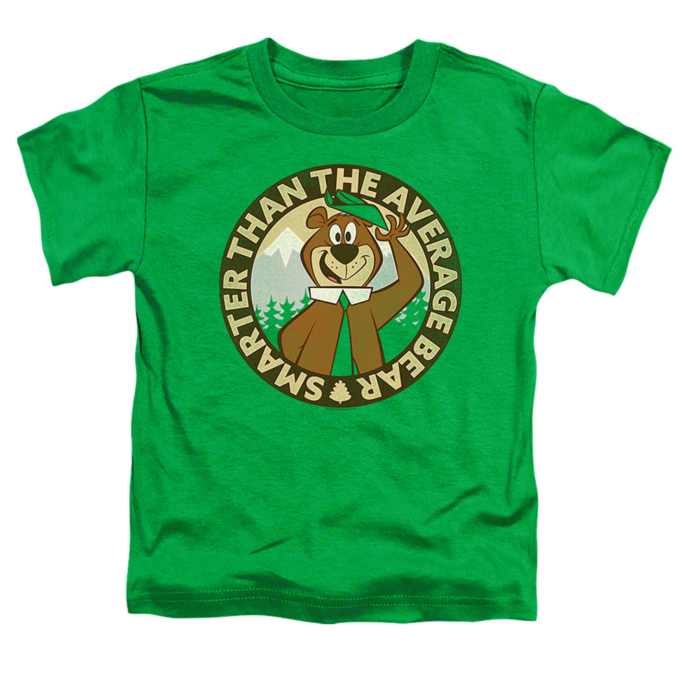 YOGI BEAR : SMARTER THAN AVERAGE S\S TODDLER TEE Kelly Green LG (4T)