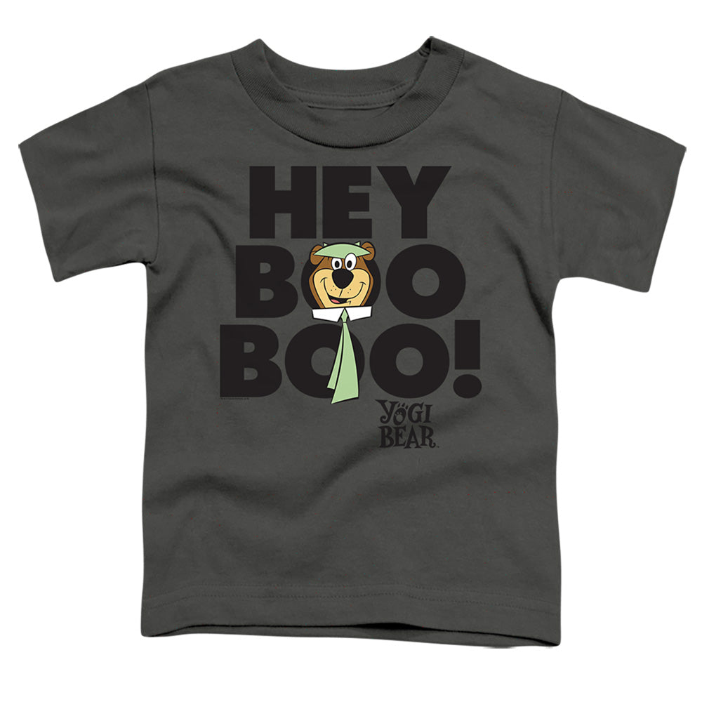 YOGI BEAR : HEY BOO BOO S\S TODDLER TEE Charcoal LG (4T)