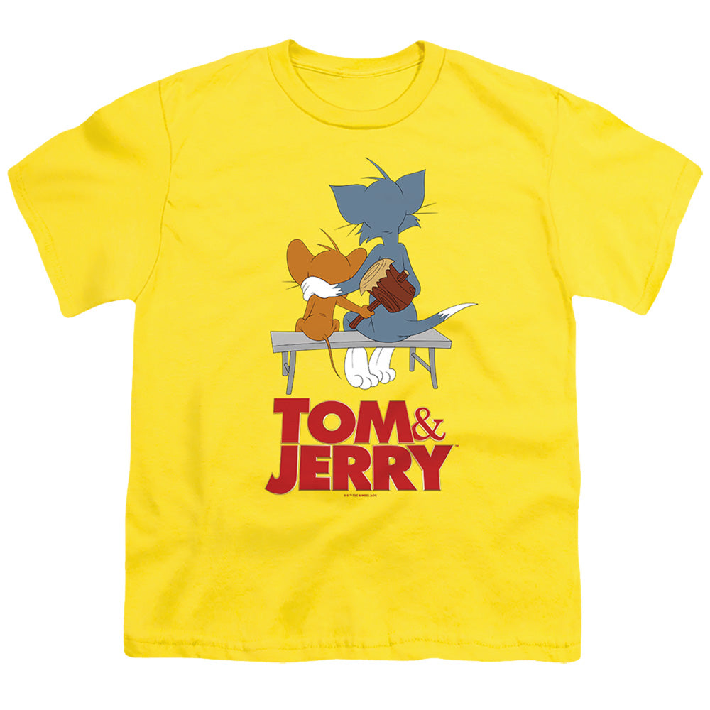 TOM AND JERRY MOVIE : PARK BENCH S\S YOUTH 18\1 Yellow SM