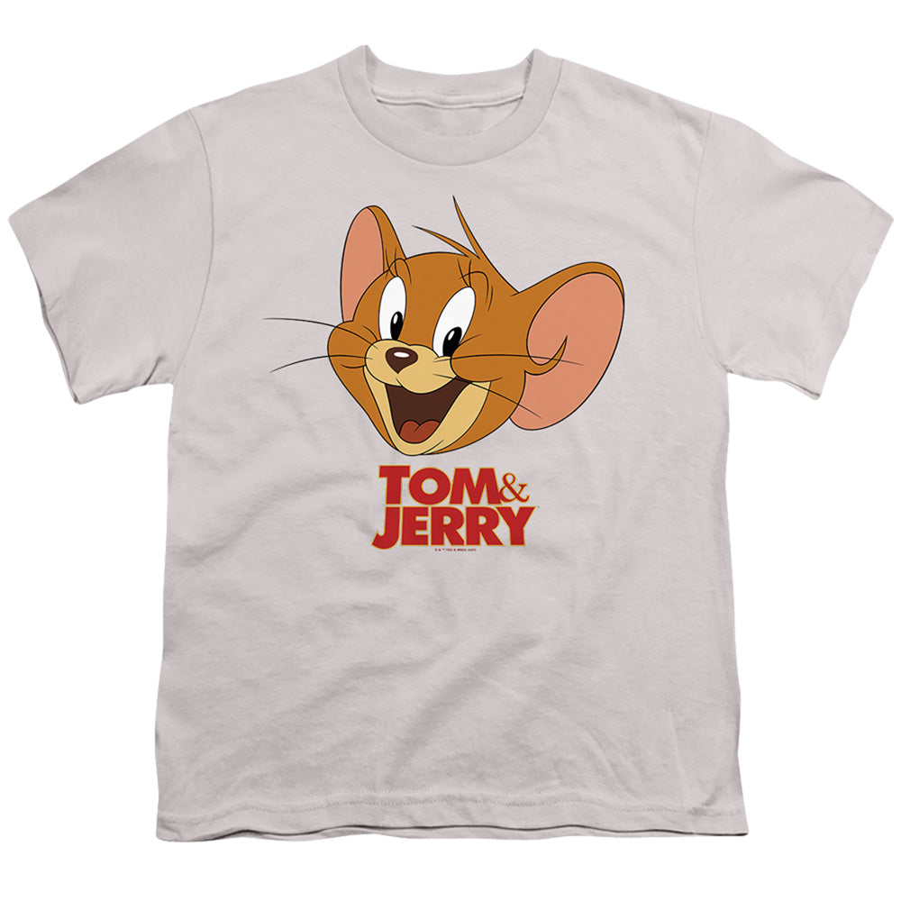TOM AND JERRY MOVIE : JERRY HEAD S\S YOUTH 18\1 Silver LG