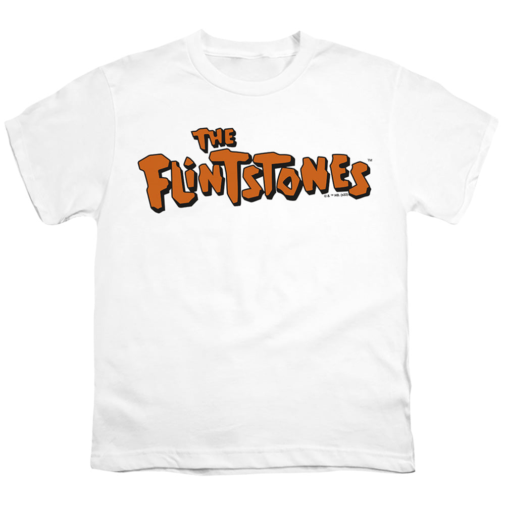 FLINTSTONES : FLINTSTONES LOGO 2 S\S YOUTH 18\1 White LG