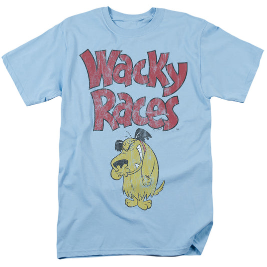 WACKY RACES : MUTTLEY 2 S\S ADULT 18\1 Light Blue 3X