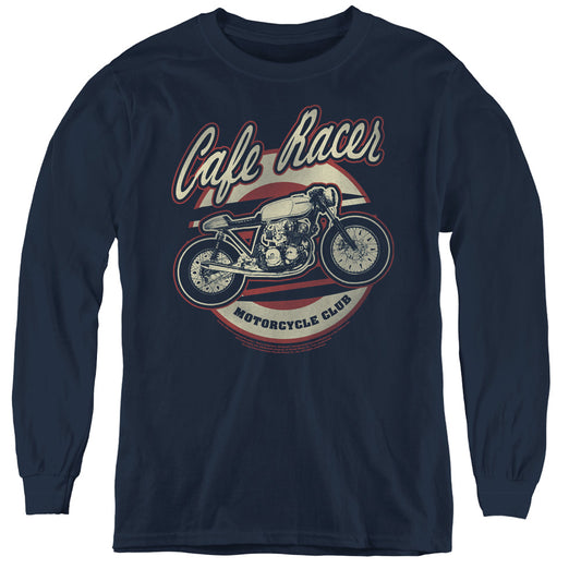 HONDA : CAFE RACER L\S YOUTH NAVY LG