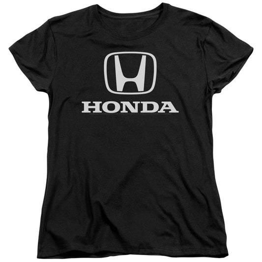 HONDA : STANDARD LOGO WOMENS SHORT SLEEVE Black XL