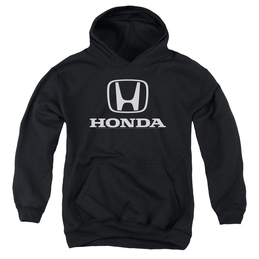 HONDA : STANDARD LOGO YOUTH PULL OVER HOODIE Black LG