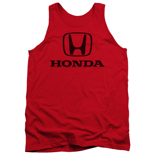 HONDA : STANDARD LOGO ADULT TANK Red 2X