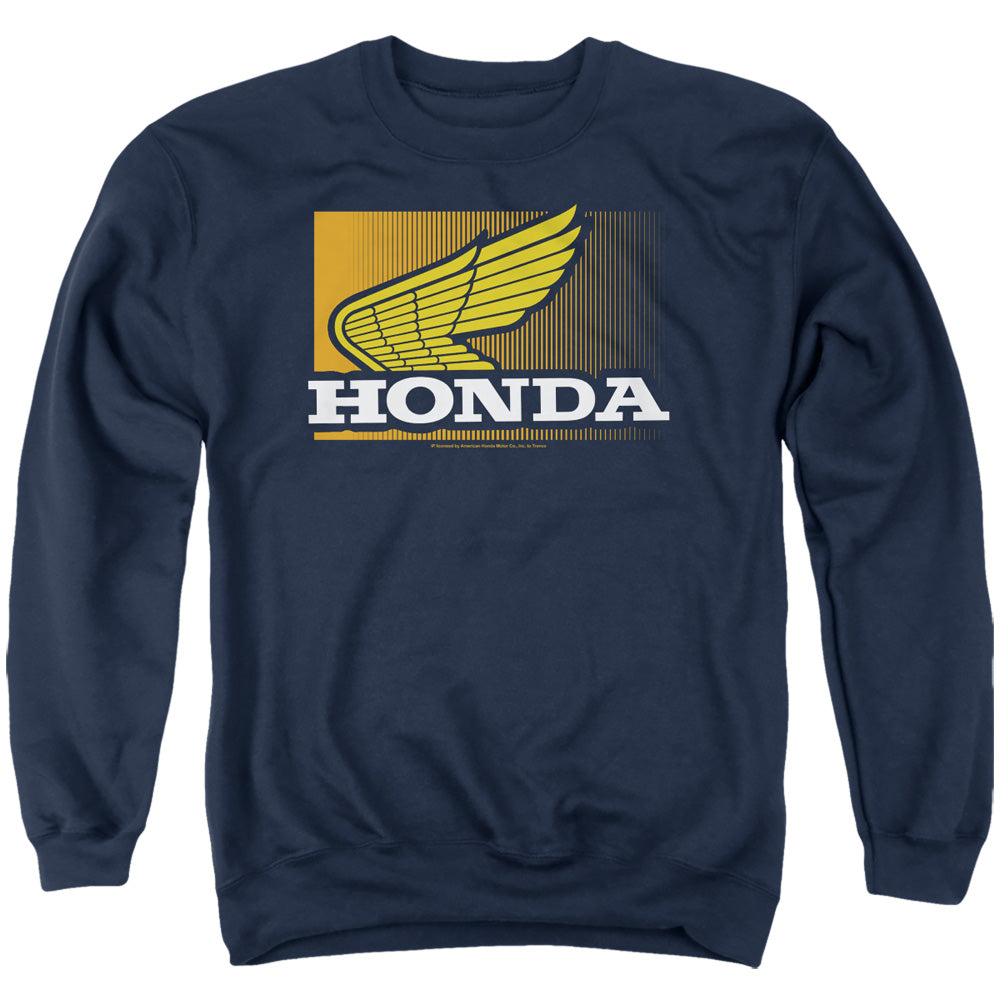 HONDA : WING GRADIENT ADULT CREW SWEAT Navy 2X