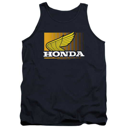 HONDA : WING GRADIENT ADULT TANK Navy SM