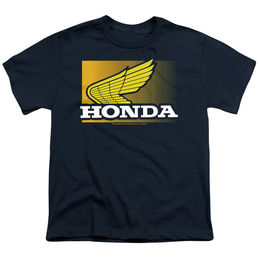 HONDA : WING GRADIENT S\S YOUTH 18\1 Navy LG