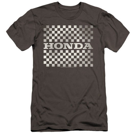 HONDA : CHECKERS LOGO  PREMIUM CANVAS ADULT SLIM FIT 30\1 Charcoal 2X