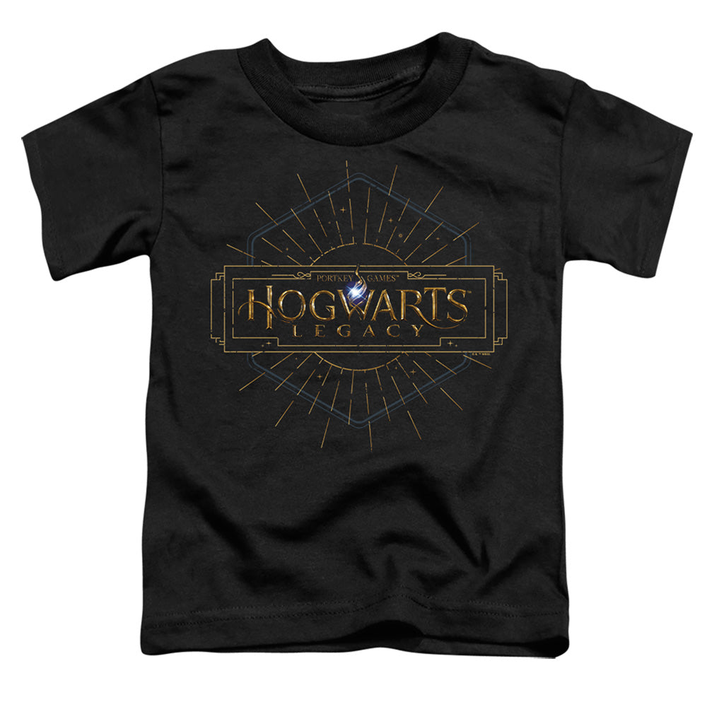 HOGWARTS LEGACY : FULL COLOR LOGO S\S TODDLER TEE Black LG (4T)