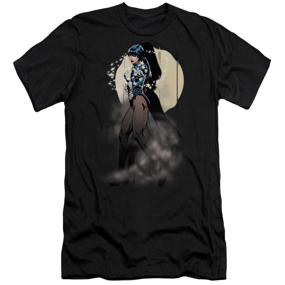 JUSTICE LEAGUE OF AMERICA : ZATANNA ILLUSION PREMIUM CANVAS ADULT SLIM FIT 30\1 BLACK XL