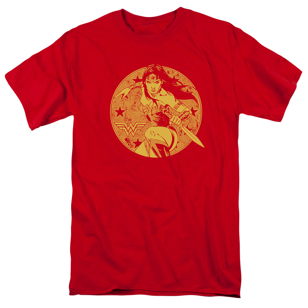 JUSTICE LEAGUE OF AMERICA : YOUNG WONDER S\S ADULT 18\1 Red XL