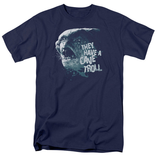 LORD OF THE RINGS : CAVE TROLL S\S ADULT 18\1 NAVY 2X