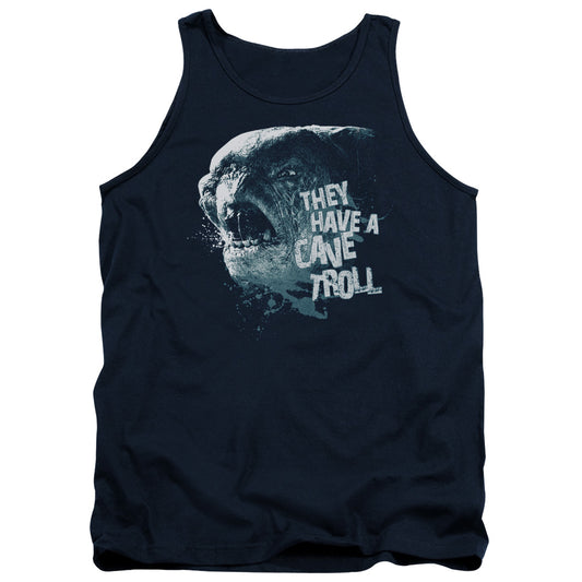 LORD OF THE RINGS : CAVE TROLL ADULT TANK NAVY LG