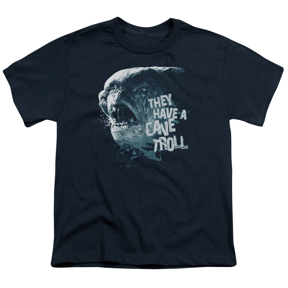 LORD OF THE RINGS : CAVE TROLL S\S YOUTH 18\1 NAVY XS