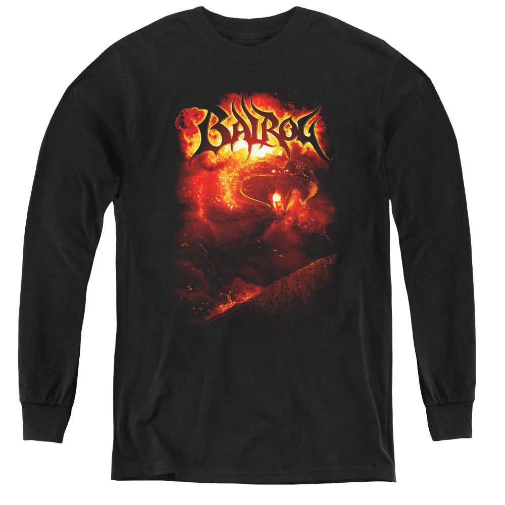 LORD OF THE RINGS : BALROG L\S YOUTH BLACK XL