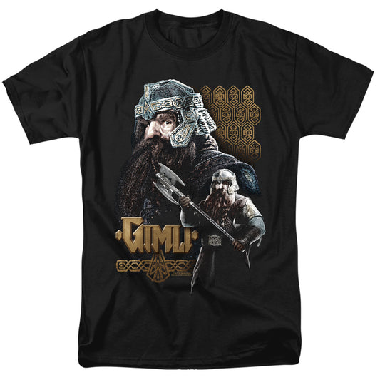 LORD OF THE RINGS : GIMLI S\S ADULT 18\1 BLACK 2X