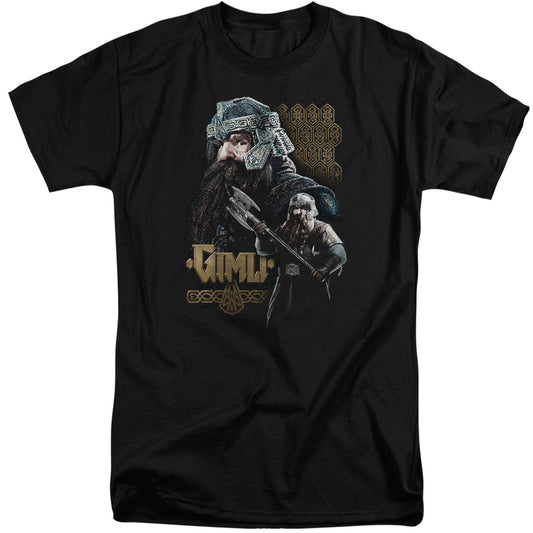 LORD OF THE RINGS : GIMLI S\S ADULT TALL BLACK 3X