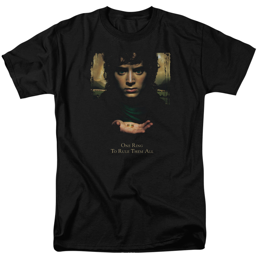 LORD OF THE RINGS : FRODO ONE RING S\S ADULT 18\1 BLACK 6X