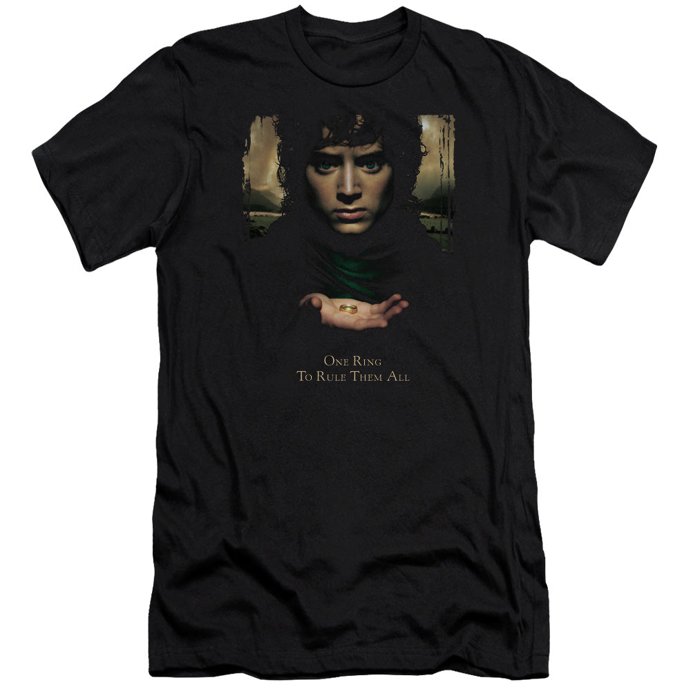 LORD OF THE RINGS : FRODO ONE RING PREMIUM CANVAS ADULT SLIM FIT 30\1 BLACK SM