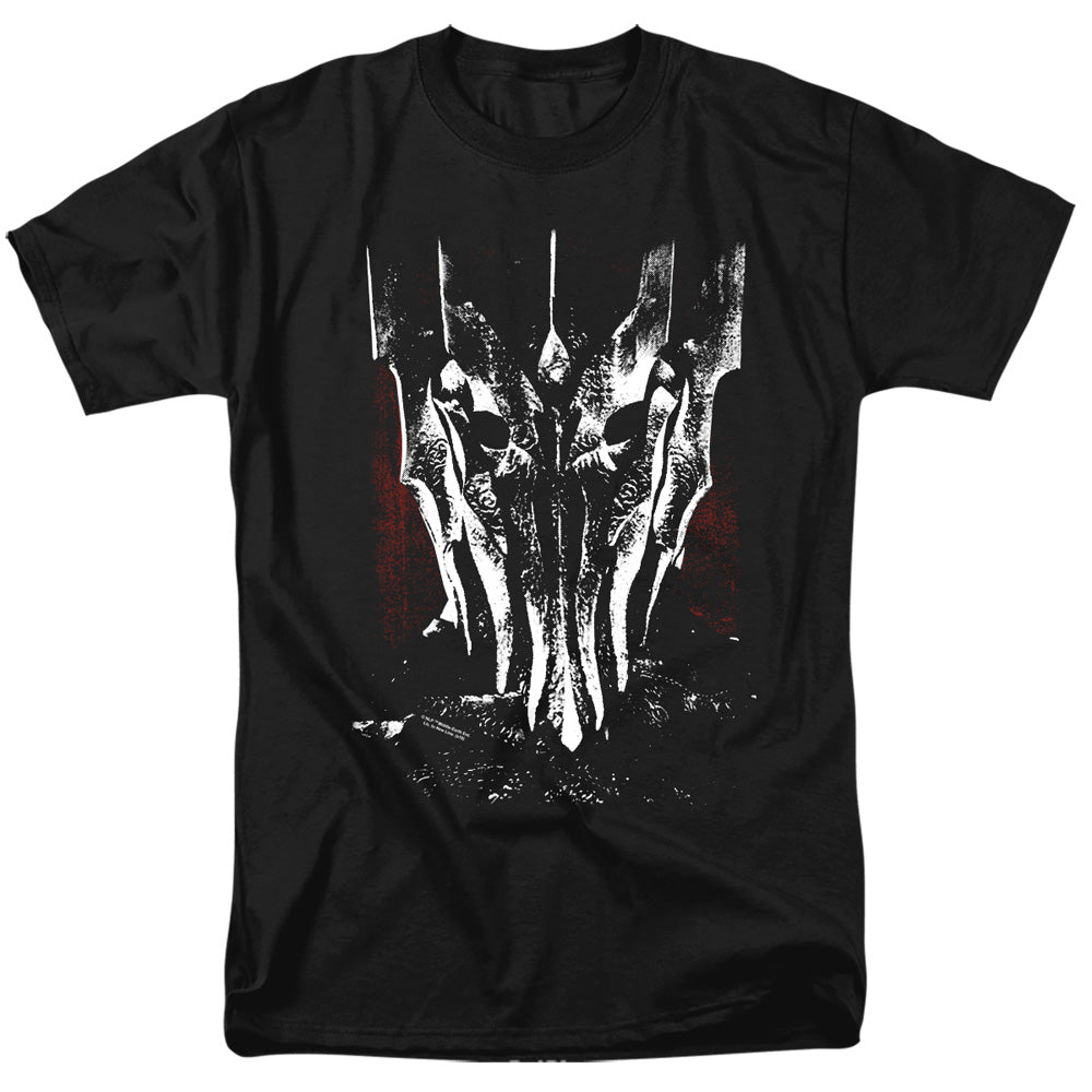 LORD OF THE RINGS : BIG SAURON HEAD S\S ADULT 18\1 BLACK XL