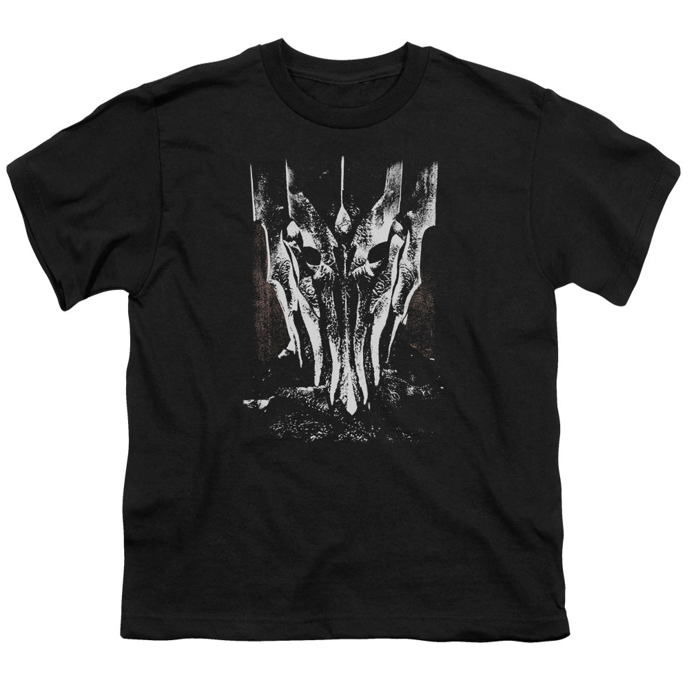 LORD OF THE RINGS : BIG SAURON HEAD S\S YOUTH 18\1 BLACK LG