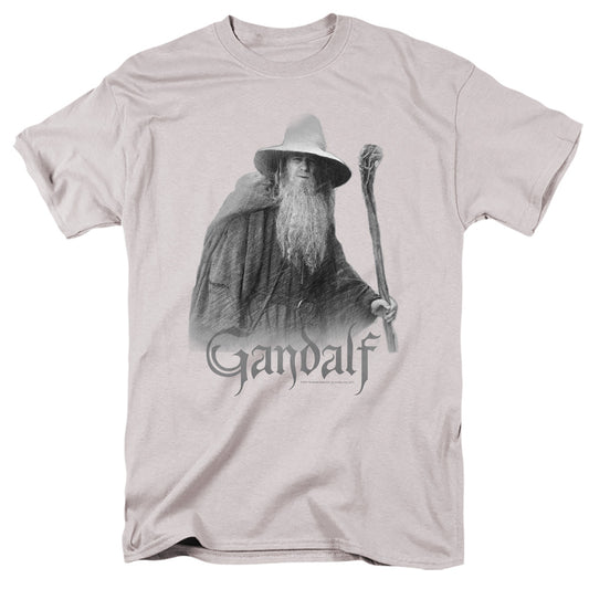 LORD OF THE RINGS : GANDALF THE GREY S\S ADULT 18\1 SILVER MD