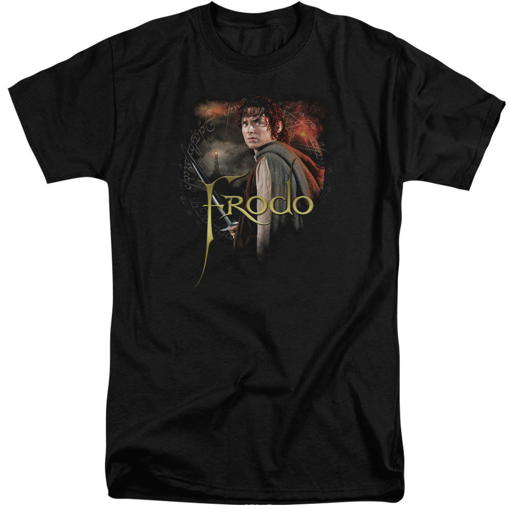 LORD OF THE RINGS : FRODO S\S ADULT TALL BLACK 3X