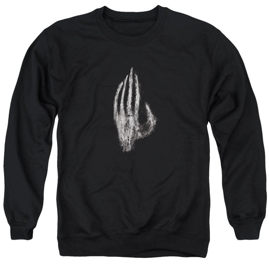 LORD OF THE RINGS : HAND OF SARUMAN ADULT CREW NECK SWEATSHIRT BLACK 2X