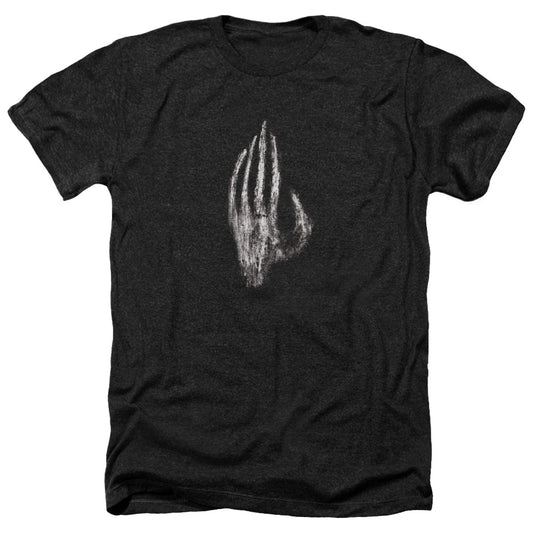 LORD OF THE RINGS : HAND OF SARUMAN ADULT HEATHER BLACK 3X