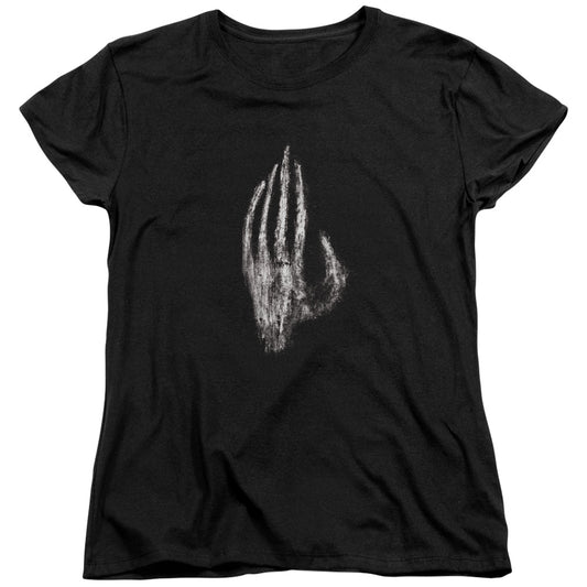 LORD OF THE RINGS : HAND OF SARUMAN S\S WOMENS TEE BLACK 2X