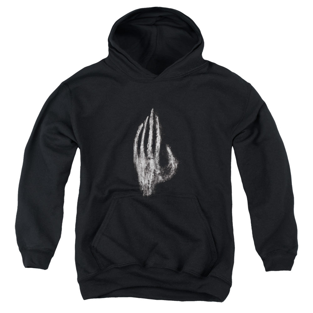 LORD OF THE RINGS : HAND OF SARUMAN YOUTH PULL OVER HOODIE BLACK MD