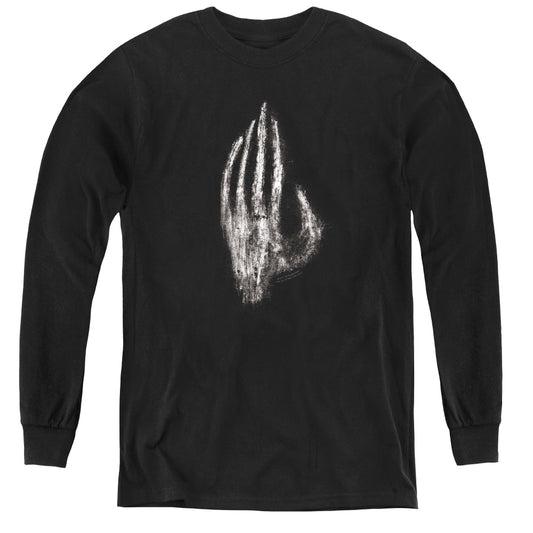 LORD OF THE RINGS : HAND OF SARUMAN L\S YOUTH BLACK LG