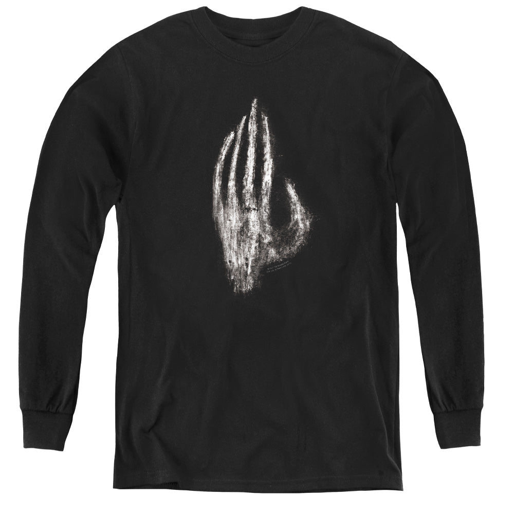 LORD OF THE RINGS : HAND OF SARUMAN L\S YOUTH BLACK XL