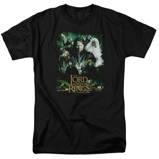 LORD OF THE RINGS : HERO GROUP S\S ADULT 18\1 Black 2X