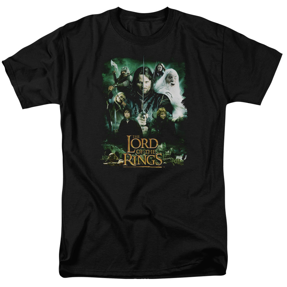 LORD OF THE RINGS : HERO GROUP S\S ADULT 18\1 Black 5X